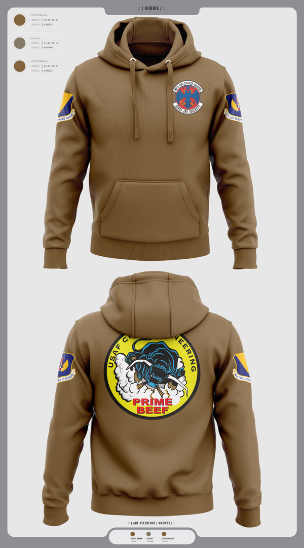 Hoodie, 786th CES, Air Force, Teamtime, Team time, sublimation, custom sports apparel, team uniforms, spirit wear, spiritwear, sports uniforms, custom shirts, team store, custom team store, fundraiser sports, apparel fundraiser