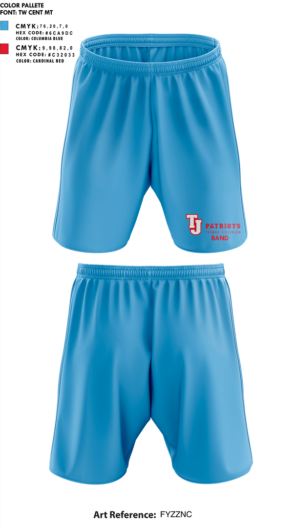 Athletic Shorts With Pockets, Thomas Jefferson High School Band, Spirit Store, Teamtime, Team time, sublimation, custom sports apparel, team uniforms, spirit wear, spiritwear, sports uniforms, custom shirts, team store, custom team store, fundraiser sports, apparel fundraiser