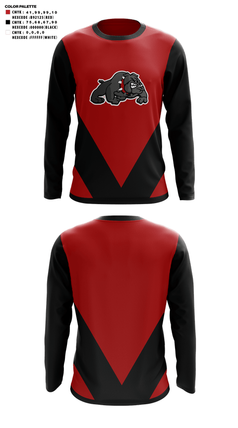 Long Sleeve Performance Shirt, Bucklin R-2 High School Cheer, Cheer, Teamtime, Team time, sublimation, custom sports apparel, team uniforms, spirit wear, spiritwear, sports uniforms, custom shirts, team store, custom team store, fundraiser sports, apparel fundraiser