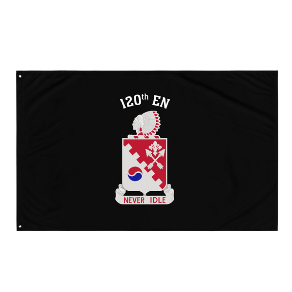 Flag, 120th Engineers, Army, Teamtime, Team time, sublimation, custom sports apparel, team uniforms, spirit wear, spiritwear, sports uniforms, custom shirts, team store, custom team store, fundraiser sports, apparel fundraiser