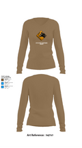 317th support maintenance company 3788646 Women's Long Sleeve V-neck Shirt - 2
