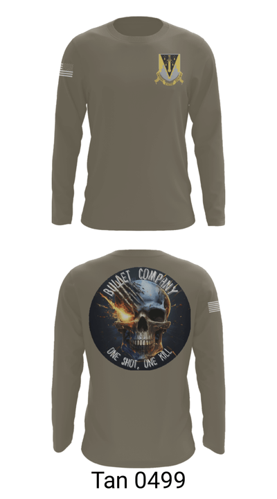 USMAPS AY 25 34180686 Long Sleeve Performance Shirt - 66
