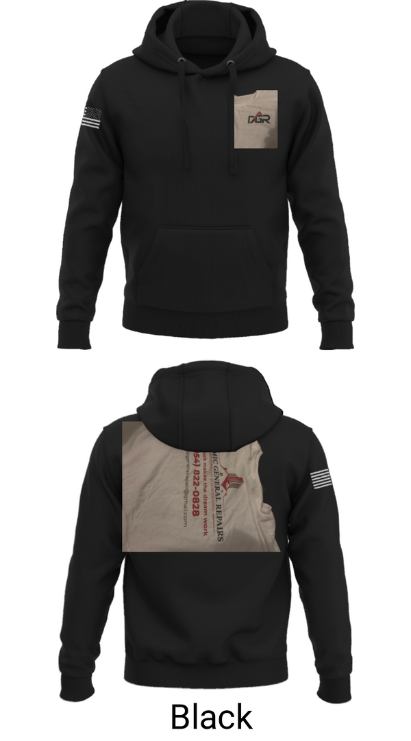 Hoodie, Dynamic General Repairs Inc, , Teamtime, Team time, sublimation, custom sports apparel, team uniforms, spirit wear, spiritwear, sports uniforms, custom shirts, team store, custom team store, fundraiser sports, apparel fundraiser