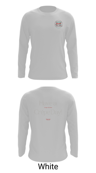 Long Sleeve Performance Shirt, Crepe Avenue, , Teamtime, Team time, sublimation, custom sports apparel, team uniforms, spirit wear, spiritwear, sports uniforms, custom shirts, team store, custom team store, fundraiser sports, apparel fundraiser