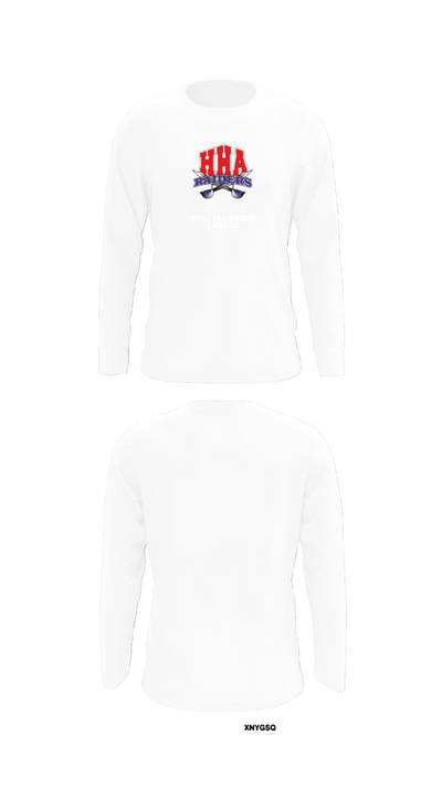 Holly Hill Academy Football 51109051 Long Sleeve Performance Shirt - 8