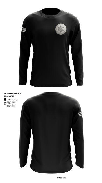 Fresno Sheriff Youth Academy 9592631 Long Sleeve Performance Shirt 2
