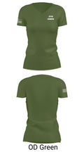 379 EMDS 89597883 Women's Short Sleeve V-neck Shirt - 48