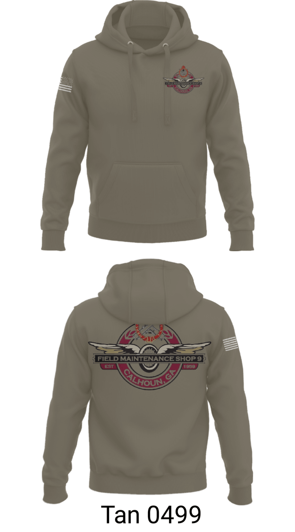 Hoodie, FMS Calhoun, National Guard, Teamtime, Team time, sublimation, custom sports apparel, team uniforms, spirit wear, spiritwear, sports uniforms, custom shirts, team store, custom team store, fundraiser sports, apparel fundraiser
