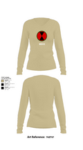 RECCE 67362725 Women's Long Sleeve V-neck Shirt - 82