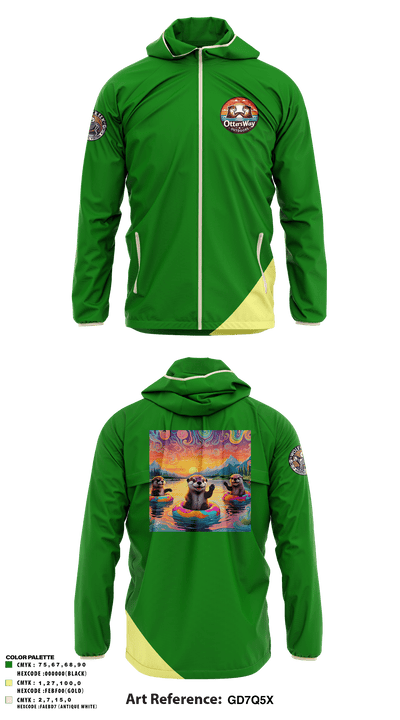 Otters Way Outdoors 36250354 Windbreaker - 1