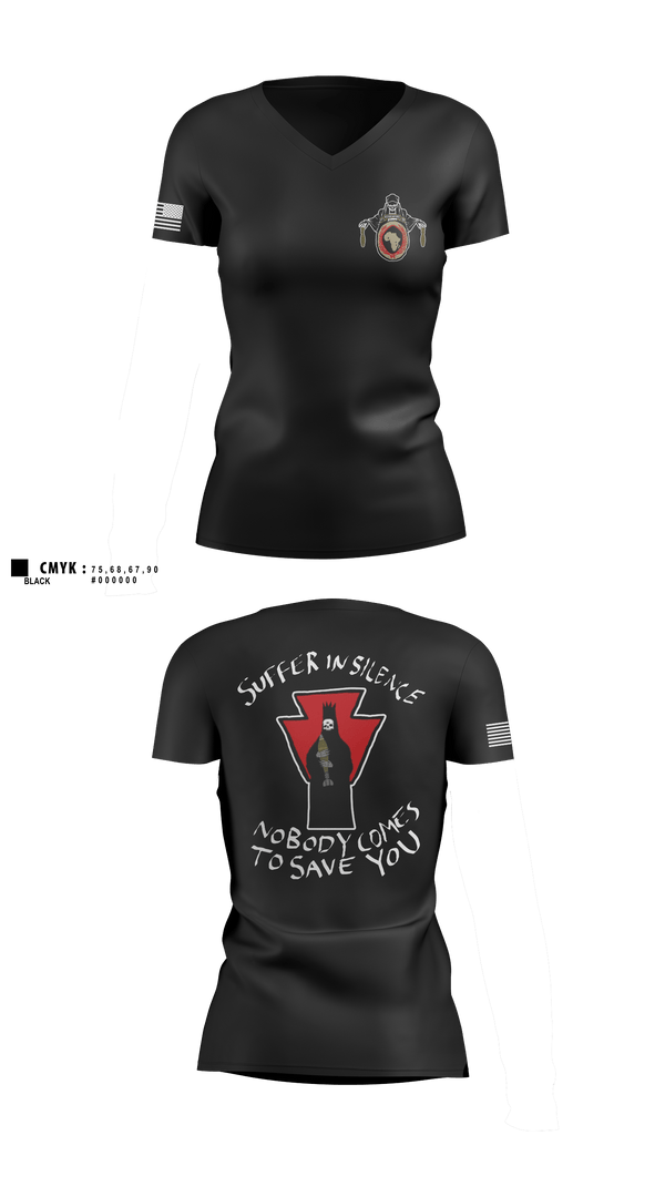 Womens Short Sleeve Vneck Shirt, 1-111 MTR renew1-111 SkinWalker renew, National Guard, Teamtime, Team time, sublimation, custom sports apparel, team uniforms, spirit wear, spiritwear, sports uniforms, custom shirts, team store, custom team store, fundraiser sports, apparel fundraiser