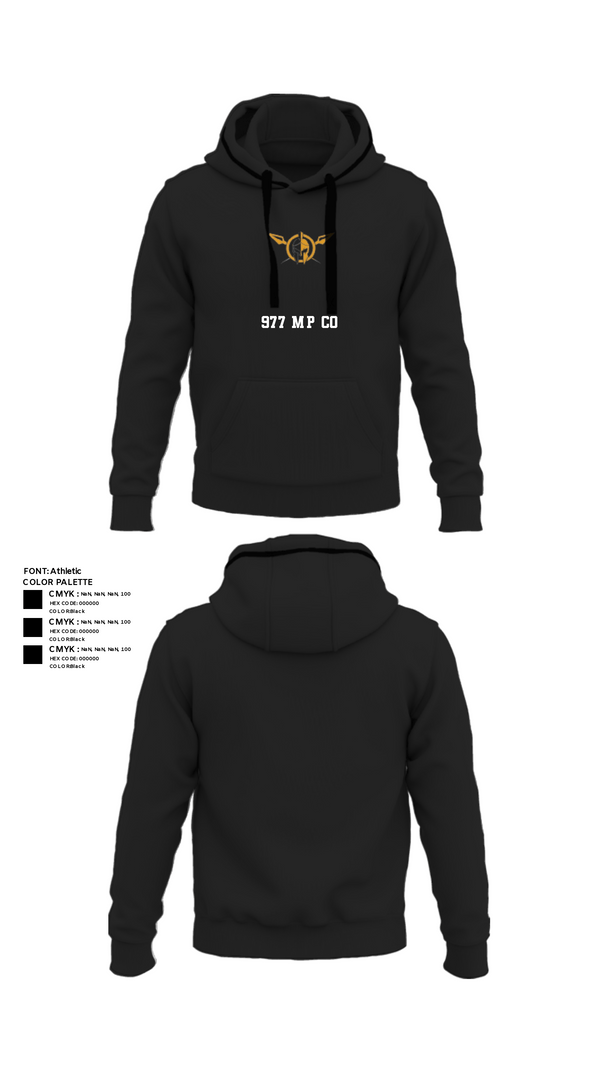 Hoodie, 977 MP CO, Army, Teamtime, Team time, sublimation, custom sports apparel, team uniforms, spirit wear, spiritwear, sports uniforms, custom shirts, team store, custom team store, fundraiser sports, apparel fundraiser