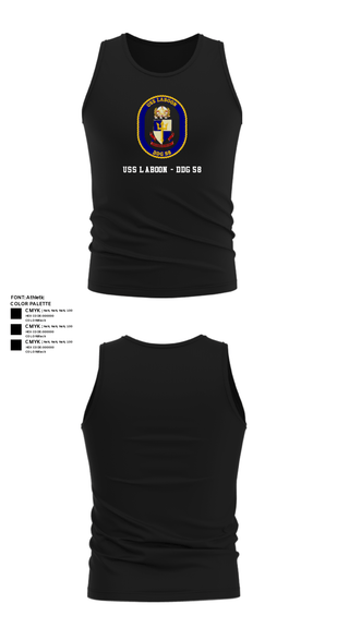 Tank Top, USS LABOON - DDG 58, Navy, Teamtime, Team time, sublimation, custom sports apparel, team uniforms, spirit wear, spiritwear, sports uniforms, custom shirts, team store, custom team store, fundraiser sports, apparel fundraiser