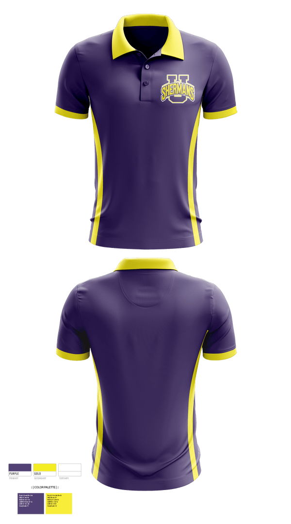 Short Sleeve Performance Polo, Unioto Middle School Football, Football, Teamtime, Team time, sublimation, custom sports apparel, team uniforms, spirit wear, spiritwear, sports uniforms, custom shirts, team store, custom team store, fundraiser sports, apparel fundraiser