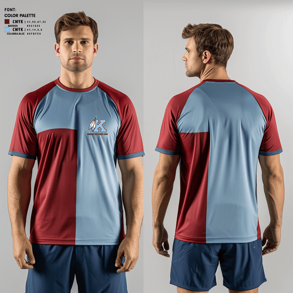 Short Sleeve Performance Shirt, Kankakee High School Band, Spirit Store, Teamtime, Team time, sublimation, custom sports apparel, team uniforms, spirit wear, spiritwear, sports uniforms, custom shirts, team store, custom team store, fundraiser sports, apparel fundraiser
