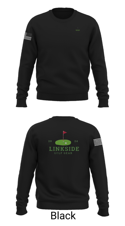 On the Links Golf Co 48920069 Crew Neck Sweatshirt - 21