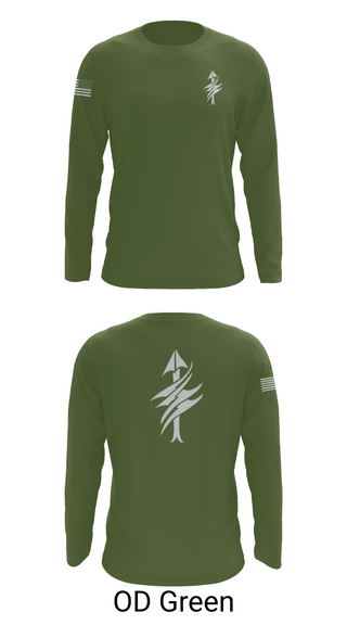 Long Sleeve Performance Shirt, 3rd Battalion 2nd Marines Scout Sniper Platoon, Marines, Teamtime, Team time, sublimation, custom sports apparel, team uniforms, spirit wear, spiritwear, sports uniforms, custom shirts, team store, custom team store, fundraiser sports, apparel fundraiser