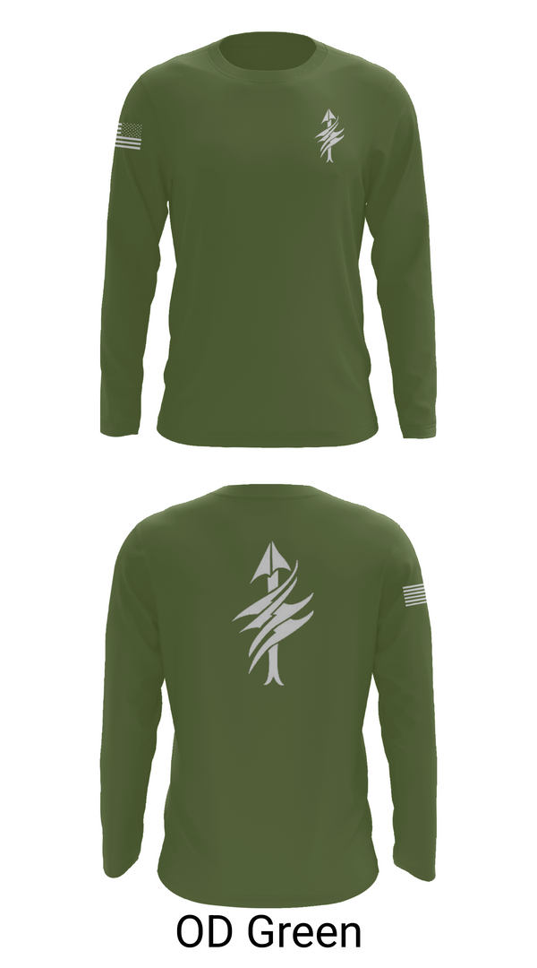 Long Sleeve Performance Shirt, 3rd Battalion 2nd Marines Scout Sniper Platoon, Marines, Teamtime, Team time, sublimation, custom sports apparel, team uniforms, spirit wear, spiritwear, sports uniforms, custom shirts, team store, custom team store, fundraiser sports, apparel fundraiser
