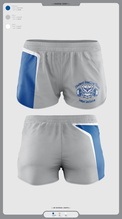 Piedmont Youth Wrestling 88138842 Women's Shorts - 2