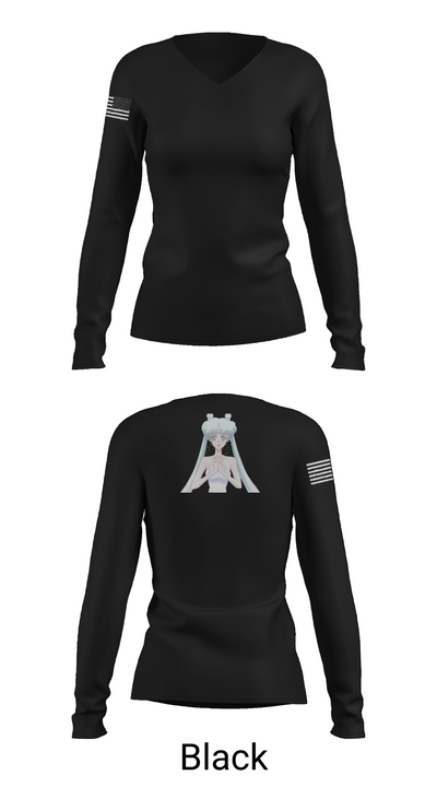 State of Hawaii Department of the Attorney General (HIAG) Civil Rights Investigations Unit 42845743 Women's Long Sleeve V-neck Shirt - 35