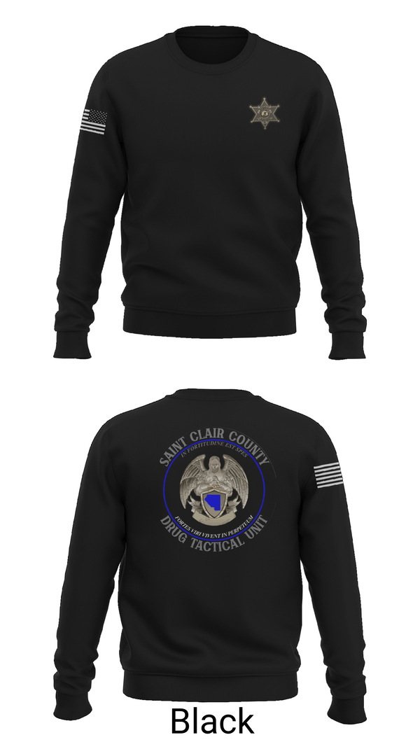 Crew Neck Sweatshirt, Drug Tactical Unit, , Teamtime, Team time, sublimation, custom sports apparel, team uniforms, spirit wear, spiritwear, sports uniforms, custom shirts, team store, custom team store, fundraiser sports, apparel fundraiser