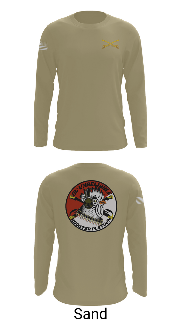 Long Sleeve Performance Shirt, , Army, Teamtime, Team time, sublimation, custom sports apparel, team uniforms, spirit wear, spiritwear, sports uniforms, custom shirts, team store, custom team store, fundraiser sports, apparel fundraiser