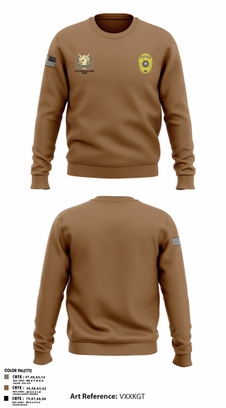 Crew Neck Sweatshirt, HCSO CNT, Police, Teamtime, Team time, sublimation, custom sports apparel, team uniforms, spirit wear, spiritwear, sports uniforms, custom shirts, team store, custom team store, fundraiser sports, apparel fundraiser