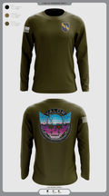 VALOR CO. 5BN, 1SFAB 4859482 Long Sleeve Performance Shirt - 3