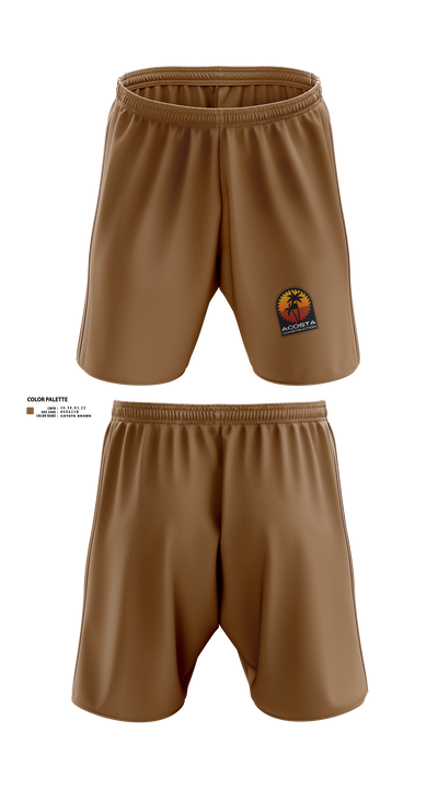 Acosta Construction Services 3316736 Athletic Shorts With Pockets - 2
