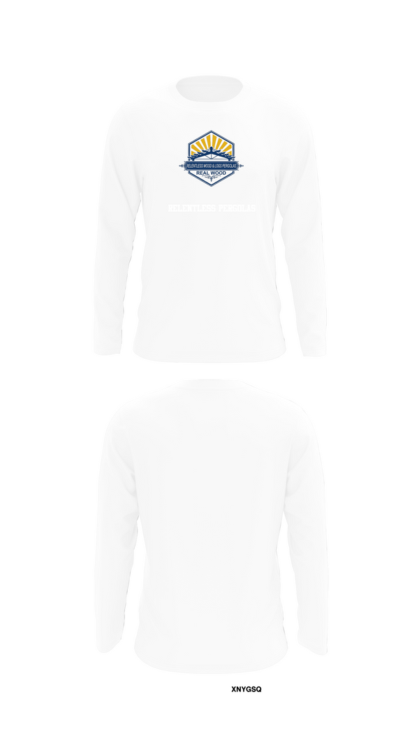 Long Sleeve Performance Shirt, Relentless Pergolas, , Teamtime, Team time, sublimation, custom sports apparel, team uniforms, spirit wear, spiritwear, sports uniforms, custom shirts, team store, custom team store, fundraiser sports, apparel fundraiser