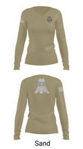 State of Hawaii Department of the Attorney General (HIAG) Civil Rights Investigations Unit 42845743 Women's Long Sleeve V-neck Shirt - 92