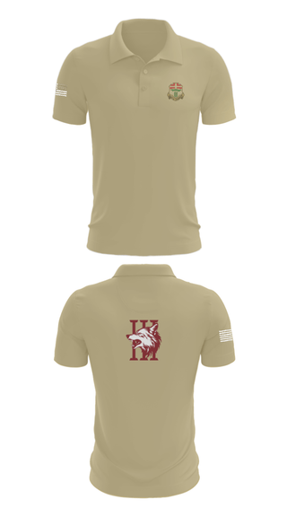 Short Sleeve Performance Polo, Apache company, 4-6 IN, Army, Teamtime, Team time, sublimation, custom sports apparel, team uniforms, spirit wear, spiritwear, sports uniforms, custom shirts, team store, custom team store, fundraiser sports, apparel fundraiser