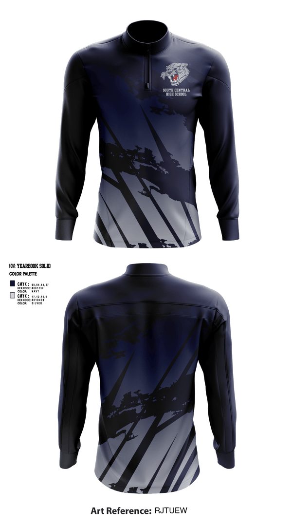 Quarter Zip Jacket, South Central High School Basketball, Women's Basketball, Teamtime, Team time, sublimation, custom sports apparel, team uniforms, spirit wear, spiritwear, sports uniforms, custom shirts, team store, custom team store, fundraiser sports, apparel fundraiser