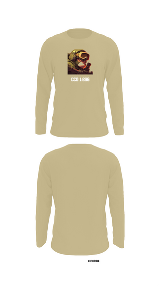 Long Sleeve Performance Shirt, Cco 1/296, Army, Teamtime, Team time, sublimation, custom sports apparel, team uniforms, spirit wear, spiritwear, sports uniforms, custom shirts, team store, custom team store, fundraiser sports, apparel fundraiser