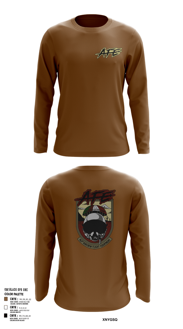 Long Sleeve Performance Shirt, 162 AFE, Air Force, Teamtime, Team time, sublimation, custom sports apparel, team uniforms, spirit wear, spiritwear, sports uniforms, custom shirts, team store, custom team store, fundraiser sports, apparel fundraiser