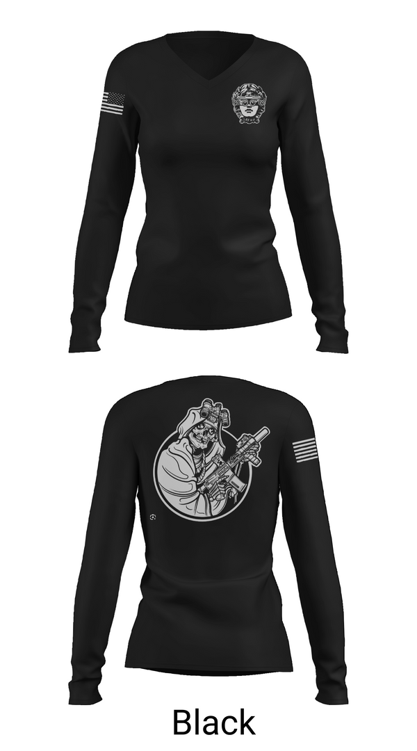 Womens Long Sleeve Vneck Shirt, Kilo-152, , Teamtime, Team time, sublimation, custom sports apparel, team uniforms, spirit wear, spiritwear, sports uniforms, custom shirts, team store, custom team store, fundraiser sports, apparel fundraiser
