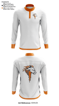 Illini West High School Basketball 62071600 Quarter Zip Jacket - 41