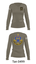 Air defense 55957656 Women's Long Sleeve V-neck Shirt - 49
