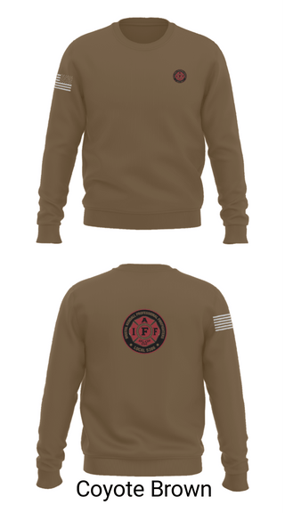 Crew Neck Sweatshirt, Local 5386, Fire Department, Teamtime, Team time, sublimation, custom sports apparel, team uniforms, spirit wear, spiritwear, sports uniforms, custom shirts, team store, custom team store, fundraiser sports, apparel fundraiser