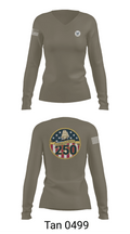 Dooka 76222209 Women's Long Sleeve V-neck Shirt - 73