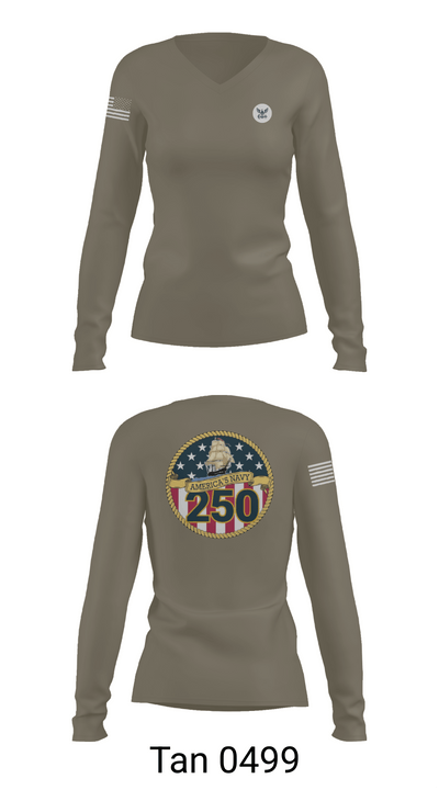 Dooka 76222209 Women's Long Sleeve V-neck Shirt - 73