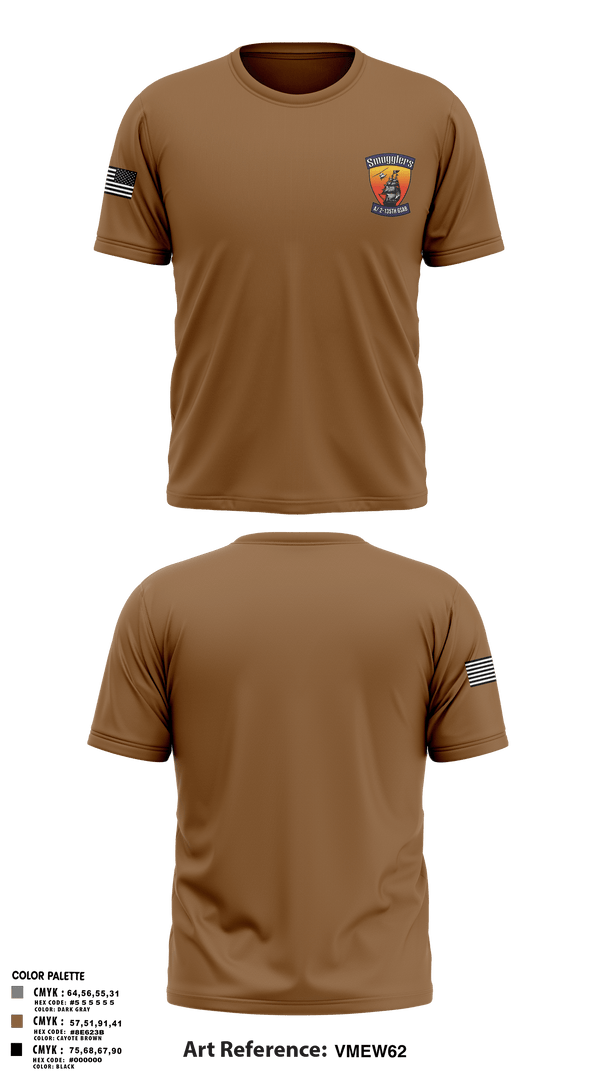 Old School Cotton Feel Shirt, A/2135th GSAB “SMUGGLERS”, Army, Teamtime, Team time, sublimation, custom sports apparel, team uniforms, spirit wear, spiritwear, sports uniforms, custom shirts, team store, custom team store, fundraiser sports, apparel fundraiser