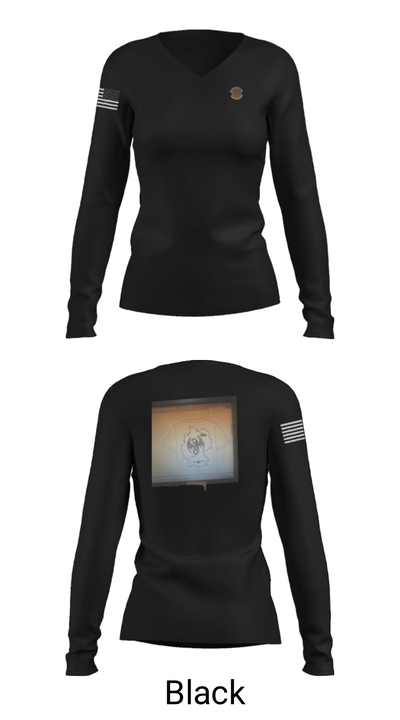 86 MXO 44204429 Women's Long Sleeve V-neck Shirt - 37