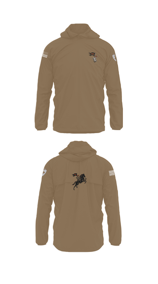 Windbreaker, Oklahoma State University Ranger Challenge, Army, Teamtime, Team time, sublimation, custom sports apparel, team uniforms, spirit wear, spiritwear, sports uniforms, custom shirts, team store, custom team store, fundraiser sports, apparel fundraiser