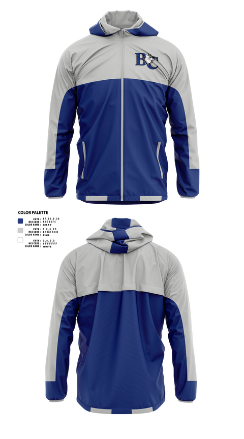 Windbreaker, ﻿Barton College Basketball, Women's Basketball, Teamtime, Team time, sublimation, custom sports apparel, team uniforms, spirit wear, spiritwear, sports uniforms, custom shirts, team store, custom team store, fundraiser sports, apparel fundraiser