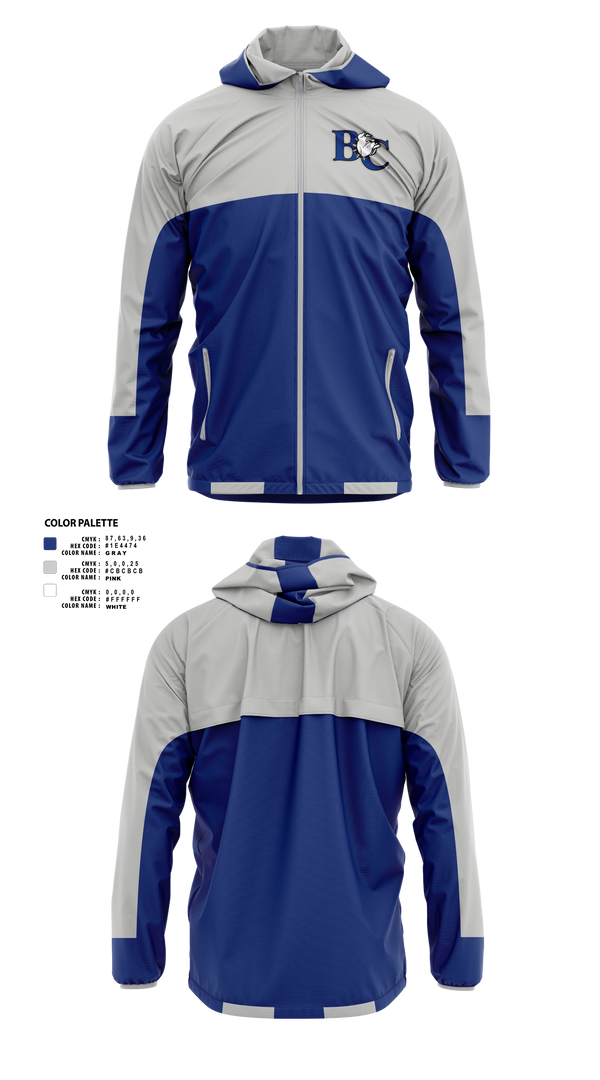 Windbreaker, ﻿Barton College Basketball, Women's Basketball, Teamtime, Team time, sublimation, custom sports apparel, team uniforms, spirit wear, spiritwear, sports uniforms, custom shirts, team store, custom team store, fundraiser sports, apparel fundraiser