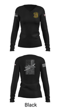 74 FGS 48894221 Women's Long Sleeve V-neck Shirt -1 37