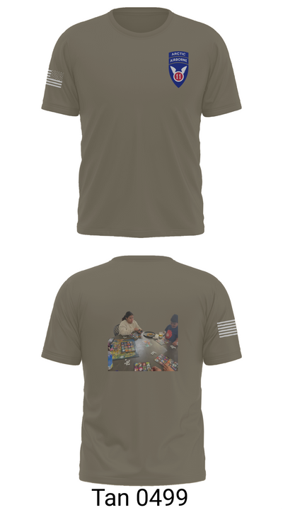 11th ABN DIV WO 32210325 Short Sleeve Performance Shirt - 76
