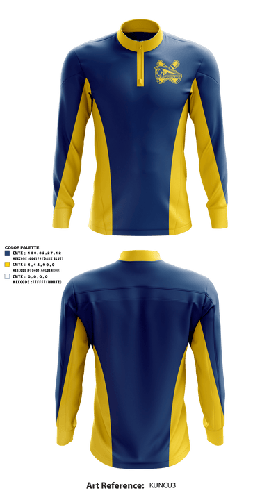 Mustangs 60517446 Quarter Zip Jacket - 2