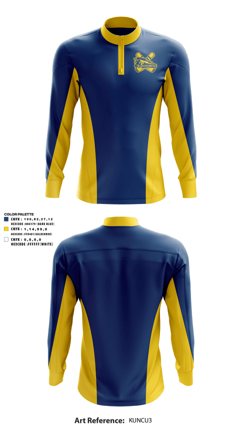 Quarter Zip Jacket, Mustangs, Bowling, Teamtime, Team time, sublimation, custom sports apparel, team uniforms, spirit wear, spiritwear, sports uniforms, custom shirts, team store, custom team store, fundraiser sports, apparel fundraiser